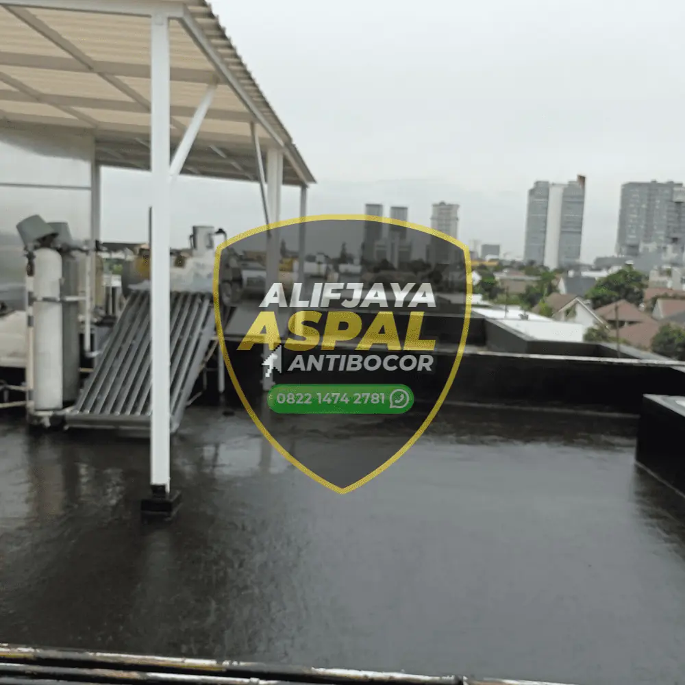 Jasa Pemasangan Waterproofing Asphalt Emulsion Aspal Cair di Jakarta Barat