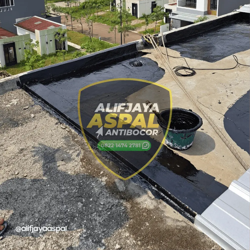 Jasa Waterproofing Asphalt Emulsion Aspal Cair di Kembangan JAKARTA BARAT