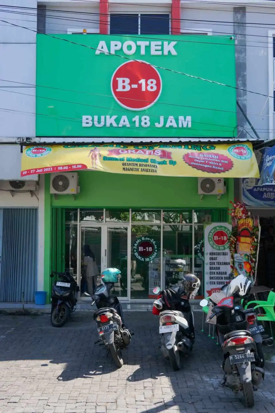 Franchise Apotek B-18 di Kota Semarang